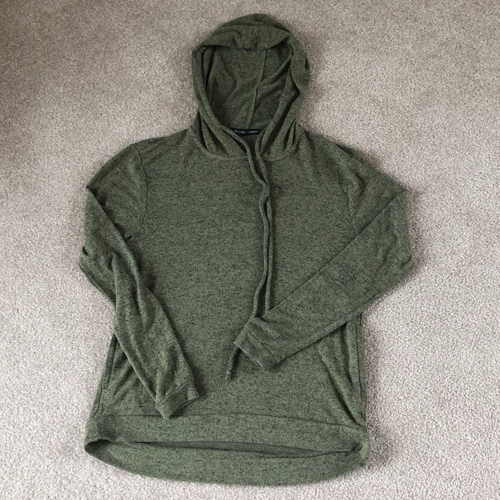 Olive green hoodie